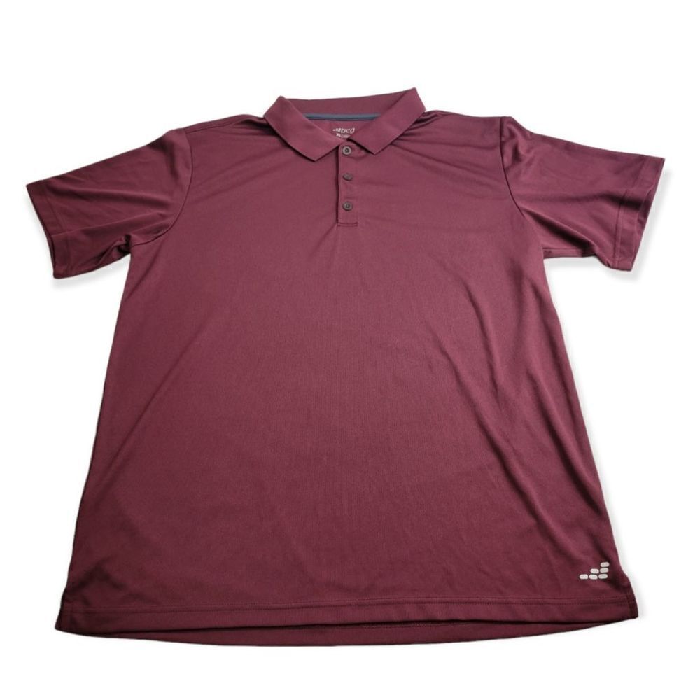 BCG maroon polo shirt XL